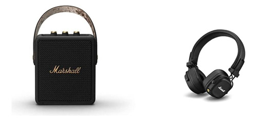 Marshall Stockwell Ii - Altavoz Bluetooth Portátil - Negro Y 110v