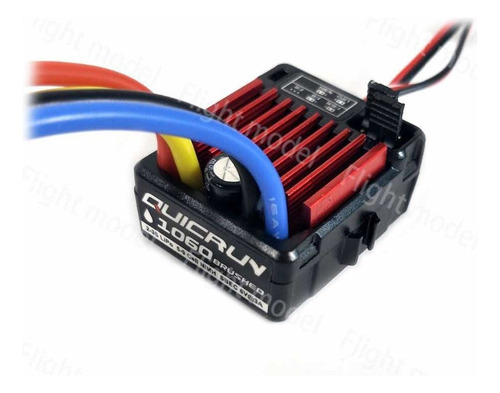 Esc Hobbywing 1060 Quicrun 60a cepillado resistente al agua