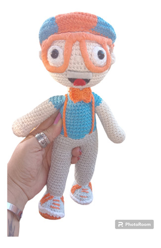 Muñeco Blippi Amigurumi, Tejido A Crochet 