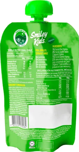 Compotas Smiley Kids - Esenciales - 90g - Sabores