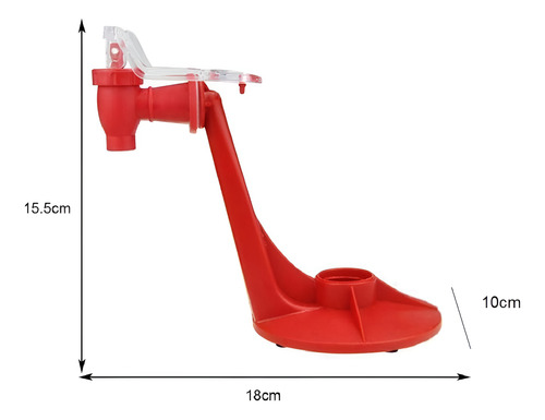 Dispenser Para Refrigerante Com Torneira Suqueira Suporte