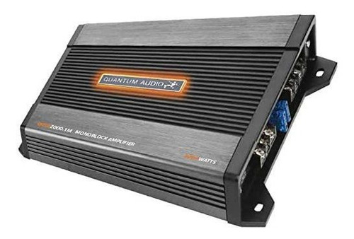 Audio Cuántico Qpx2000.1m 2000w Max Clase D Monoblock Amplif