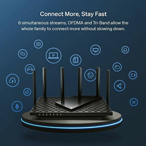 Router Tp-link Gigabit Ethernet Archer Axe75 Wi-fi 6e 5/6ghz