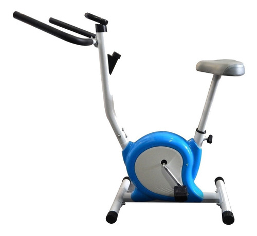 Bicicleta fija Active Training GDX- 1727 tradicional color azul y gris