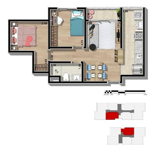 Imagem 7 de 7 de Apartamento Com 1 Dormitório À Venda, 39 M² Por R$ 220.000,00 - Freguesia (jacarepaguá) - Rio De Janeiro/rj - Ap1172