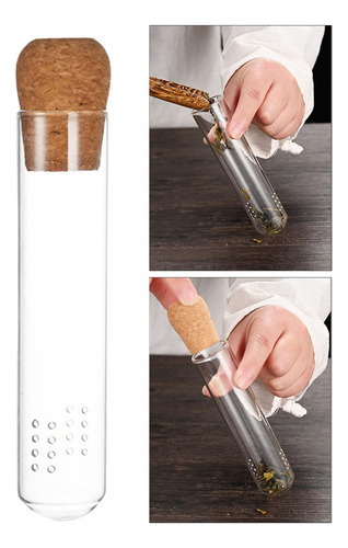 Db Infusor De Té Colador De Té De Vidrio Transparente Con