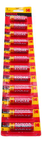 Baterias Kodak Pilas Super Heavy Duty Aa X 12 Unds 