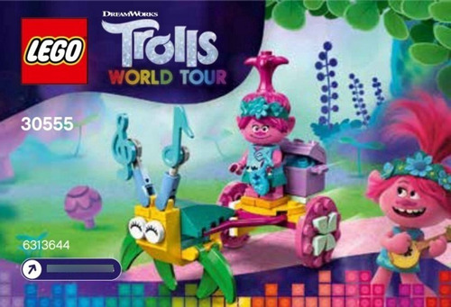 Lego Trolls Poppy's Carriage