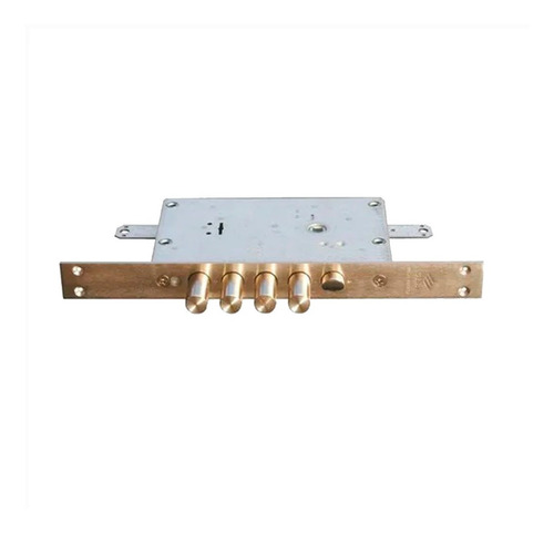 Imagen 5 de 7 de Cerradura Para Embutir Blindada 56535 Doppia Mappa 60mm Cisa