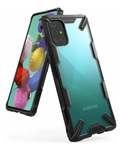 Carcasa M/ármol Brillante Ultrafina R/ígida PC con Correa Colgante Ajustable Collar Correa de Cuello Cadena Cord/ón Negro Genrics Funda con Cuerda para Samsung Galaxy A51