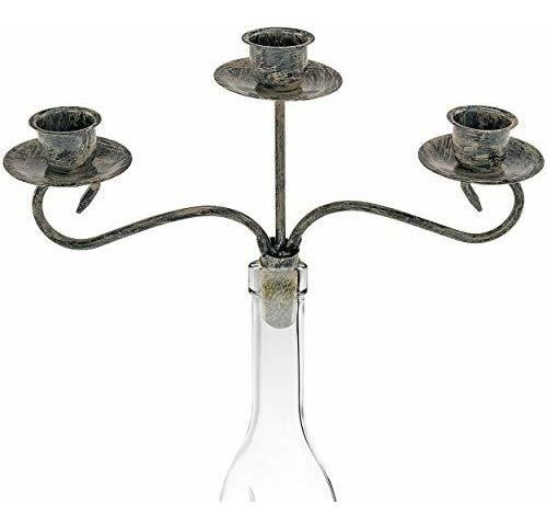 Southern Homewares - Candelabro Para Botella De Vino (3 Port