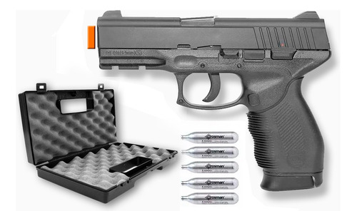 Pistola Co2 Taurus 24/7 (kwc) 4,5mm + 05 Co2 E Cx De Esferas