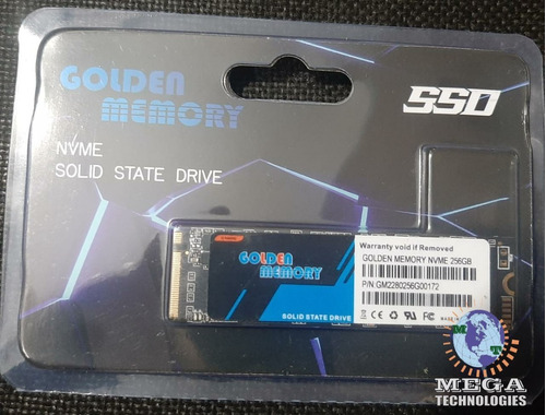 Disco Sólido Golden M.2 256gb Formato Nvme Nuevos