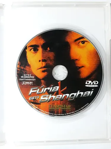 Dvd Fúria Em Shanghai Original Mark Dacascos Stanley Tong