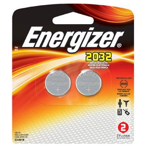 Energizer Lithium Coin Watch / 2032 Batería Electrónica, 2-c