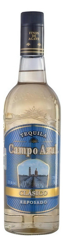 Tequila Campo Azul Clasico Reposado 375 Ml