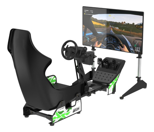 Simu Fsim Light + Logitech G29 + Soporte 1 Tv Collino C