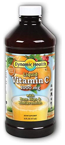 Dynamic Health Vitamina C Lquida Con Escaramujos - 16 Oz (pa