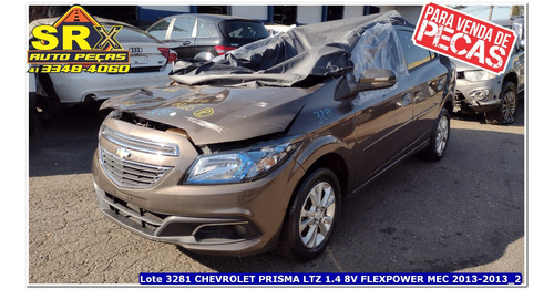 Sucata Chevrolet Prisma Ltz 1.4 8v Flexpower Mec 2013