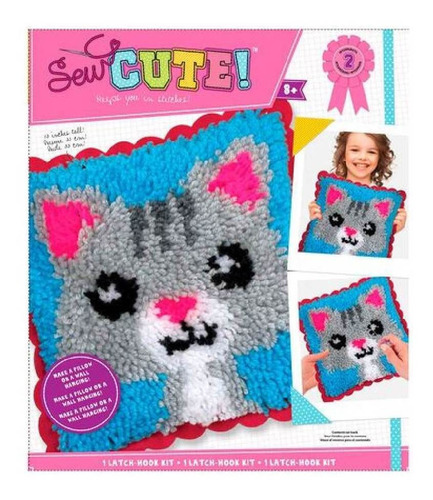 Sew Cute - Kit Almohada Gancho Cat