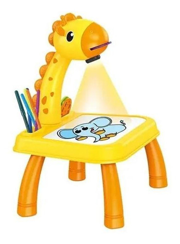 Lousa Mágica Projetor De Imagens Para Crianças Girafinha