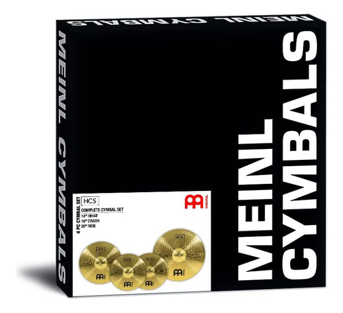 Meinl Cymbals Hcshcs Cymbal Box Set Pack Con Un Par Hi Hac D
