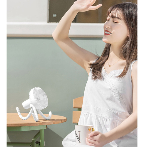 Ventilador De Escritorio Con Trípode Doblado For Dormitorio
