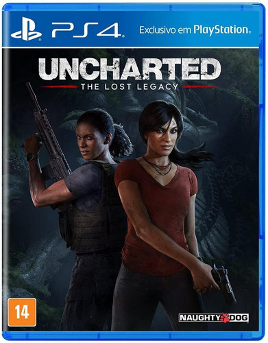 Jogo Uncharted The Lost Legacy Ps4 Usado (capa Azul)