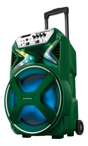 Caixa Som Bob Residencial Amplificada Palmeiras Shutt 6 400w