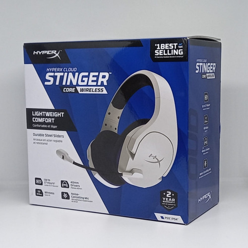 Audífono Wireless Hyperx Cloud Stinger Core Blanco (openbox)