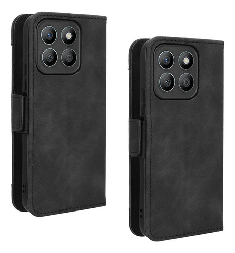 2×for Honor X8b 2 In 1 Combo Pu Wallet Card Slot Holder Case