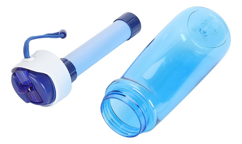 Botella De Filtro De Agua Deportiva De 750 Ml De Fibra De Ca
