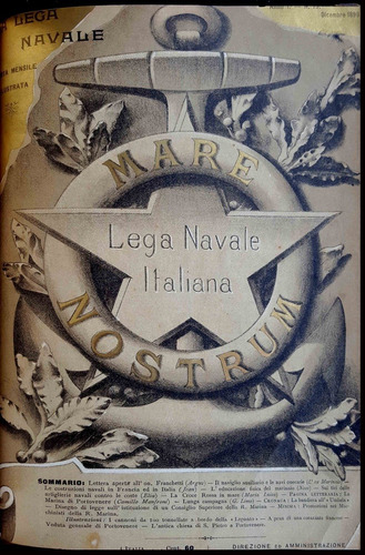 La Lega Navale. Italia Años 1899-1900 (los 3 Tomos) 7pl 0010