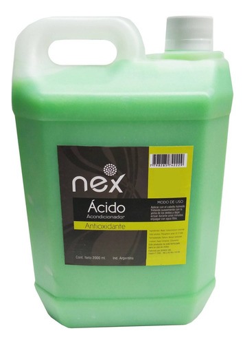 Acondicionador Enjuague Ácido Nex Bidon X 2 Litros