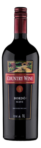 Vinho Bordô Country Wine 1 L