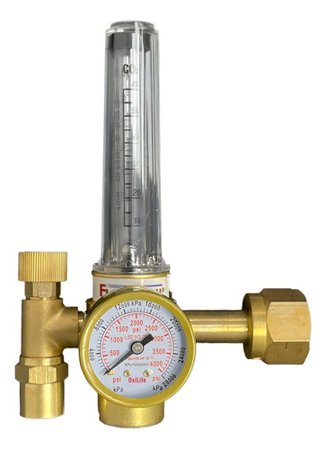 Regulador Con Flujómetro Para Co2 Flametech