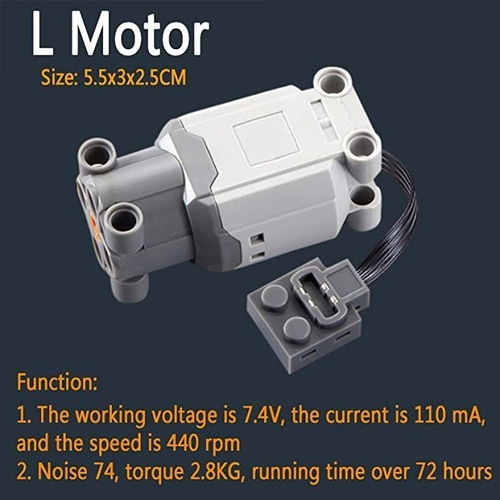 Q Yiyi Conjunto De Motores Técnicos, Compatível Com Lego
