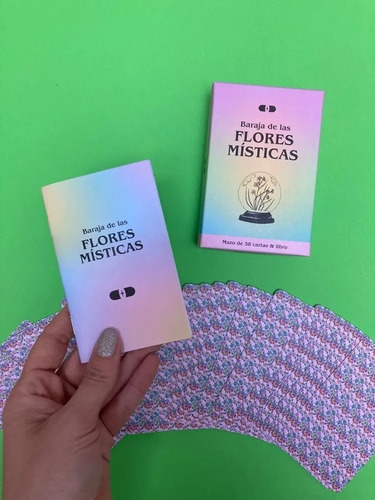 Imagen 2 de 6 de Oráculo Flores Místicas - Cápsula Dorada