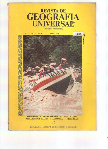 Revista Geografia Universal Abril 1978