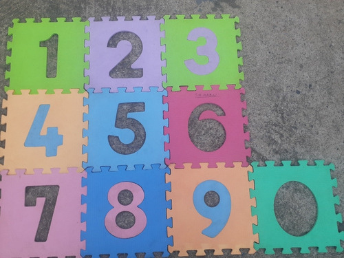 Imagen 5 de 6 de Alfombra De Foami Para Niños