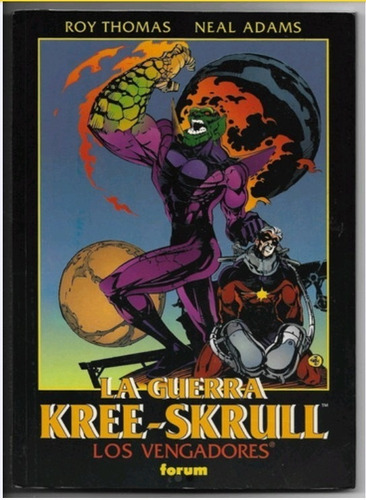 Los Vengadores La Guerra Kree Skrull Neal Adams Comics Forum