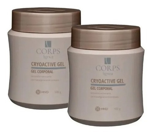 4 Geles Reductores Cryoactive Corps Hinode