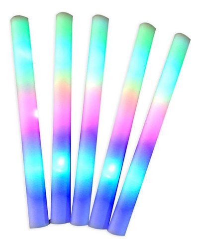 Barras Luminosas Led De Espuma Cheer Tube, Coloridas, Parpad