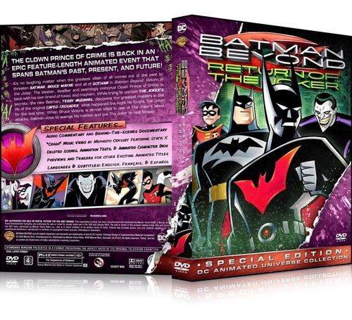 Dvd Batman Do Futuro - O Retorno Do Coringa