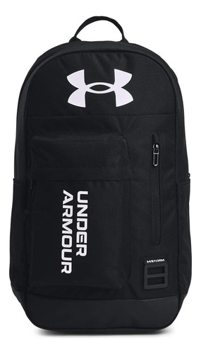 Mochila Under Armour Halftime Para Adultos - Negro/blanco