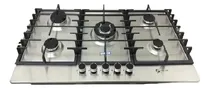 Comprar Encimera A Gas Inox Con Chispero Cocina 5 Platos Cocina Color Plateado