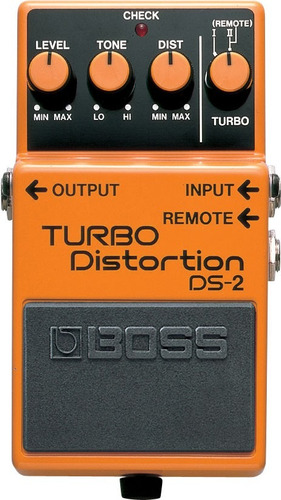 Pedal De Guitarra Ds-2 Turbo Distortion - Boss C/nf