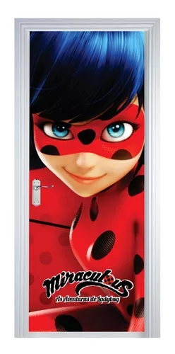 Adesivo para Porta 3D Miraculous