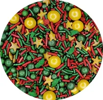 Comprar Mix Sprinkles Navideño Confeti Granillo Perla Reposteria