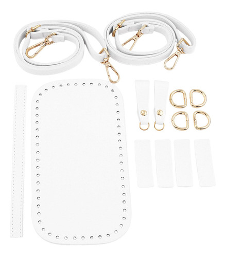 Bolso De Ganchillo Con Refuerzo En La Base, Set Para Crear